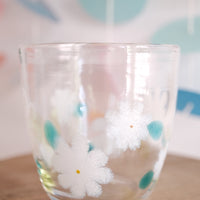 Fuji Glass Studio Flower Glass Cup