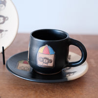 Cosael window cup black