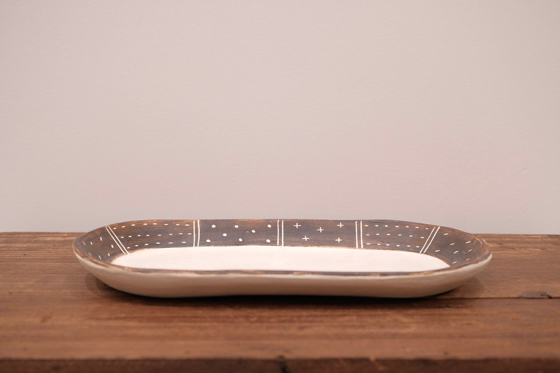 Emishi Kobo 池田匡優&美弥子 - Long Plate EK13