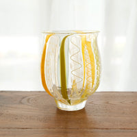 Makiko Kitagata 北形槙子 Lace Round Glass MG08
