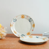 Kumiko Ishikawa 石川久美子 Medium Flower Plate 19cm KI14