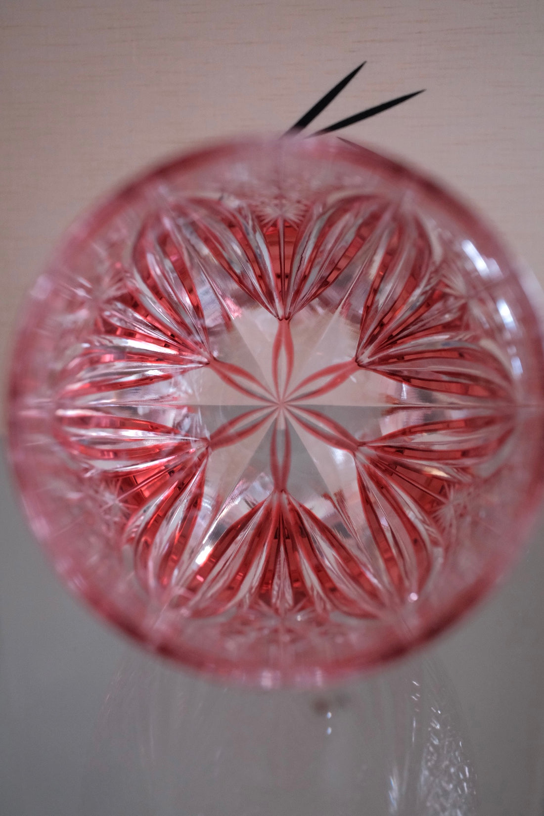 Kagami Crystal - Whiskey Glass, Edo Kiriko “Subaru”