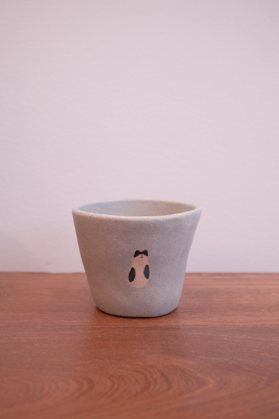 Aya Watanuki 綿貫彩 Tea Cup - Blue Girl with Braids