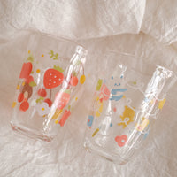 Aderia Glass Tumbler - Misutama Flower