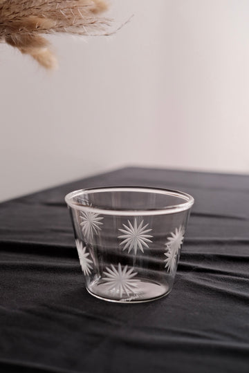 Miki Yamaguchi 山口未来 Toujours Glass Tumbler Flower (heat resistant)