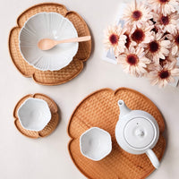 Kazunori Takatsuka 高塚和則 Flower Plate Cherry Wood Medium KU08