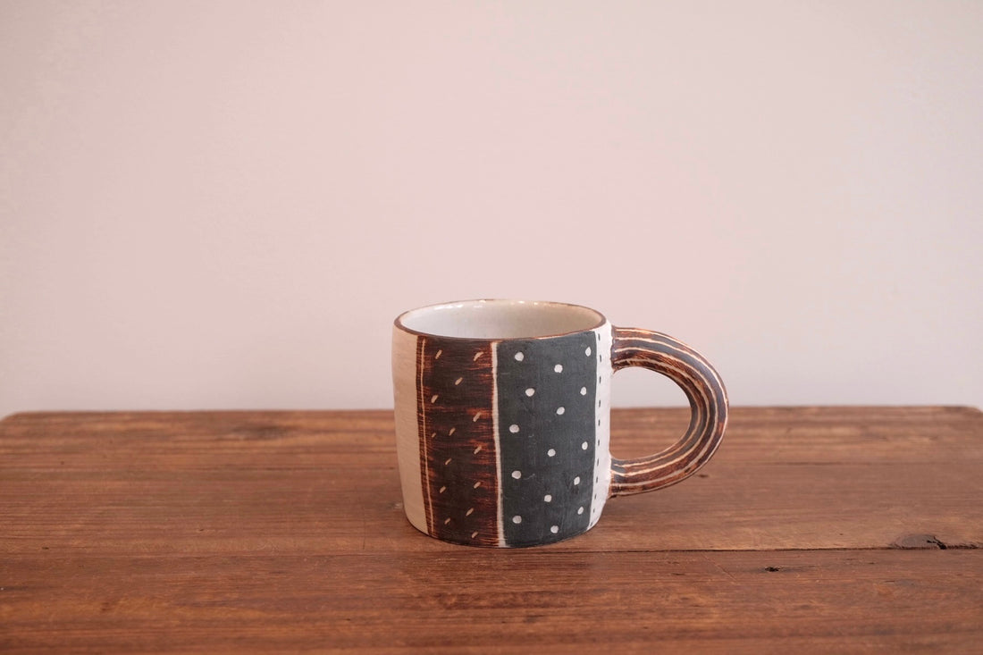 Emishi Kobo 池田匡優&美弥子 - Straight Mug EK06