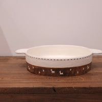 Emishi Kobo 池田匡優&美弥子 - Large Double Handled Bowl EK14