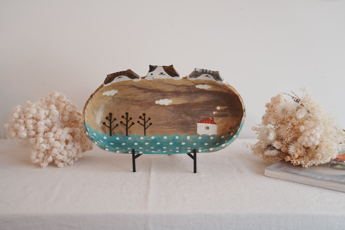 Fumiko Tsuchihashi 土橋文子 - Large Oval Deep Plate FT20 #4