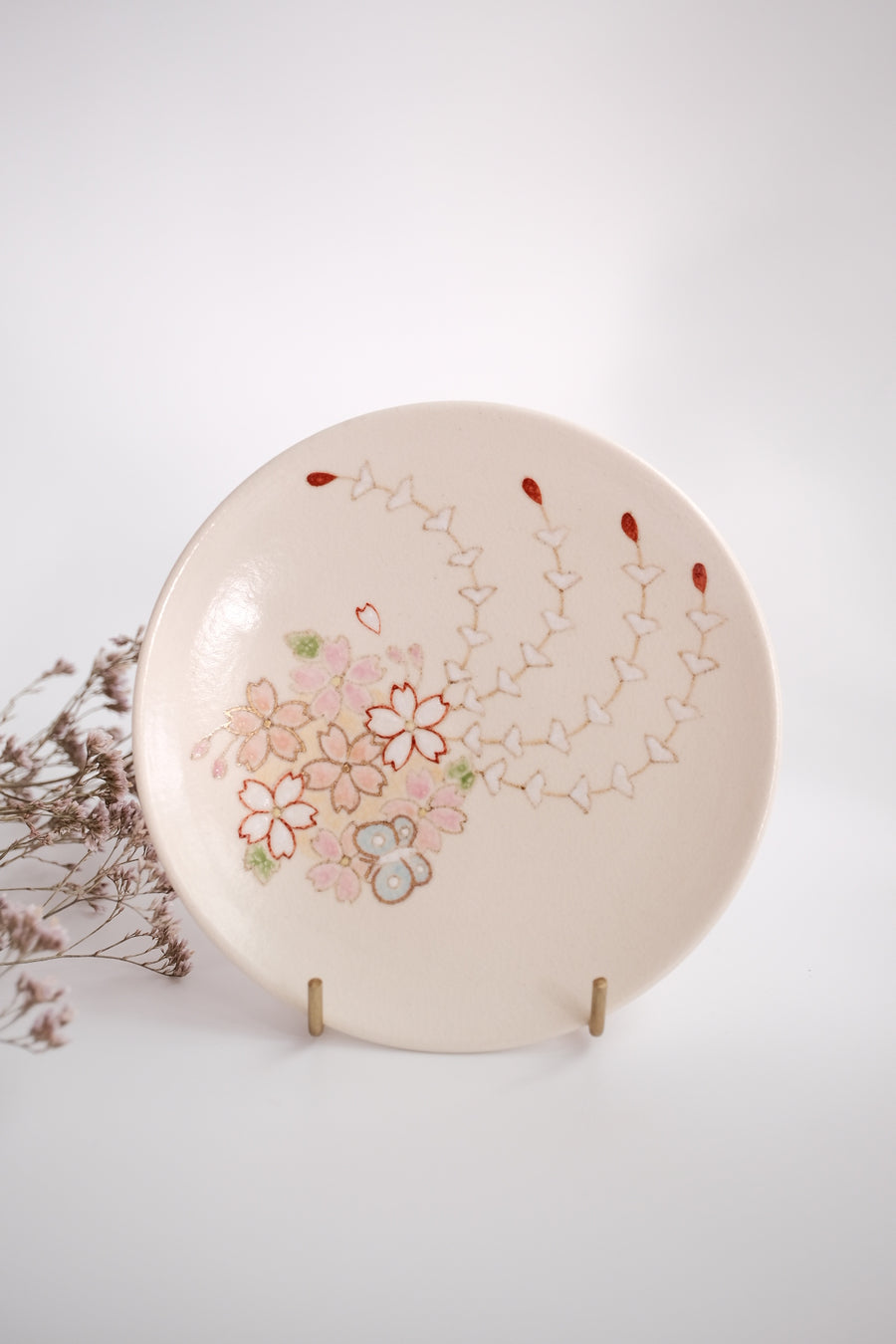 Taki Tomoda 友田多紀 Flower Hairpin Small Plate - TT10