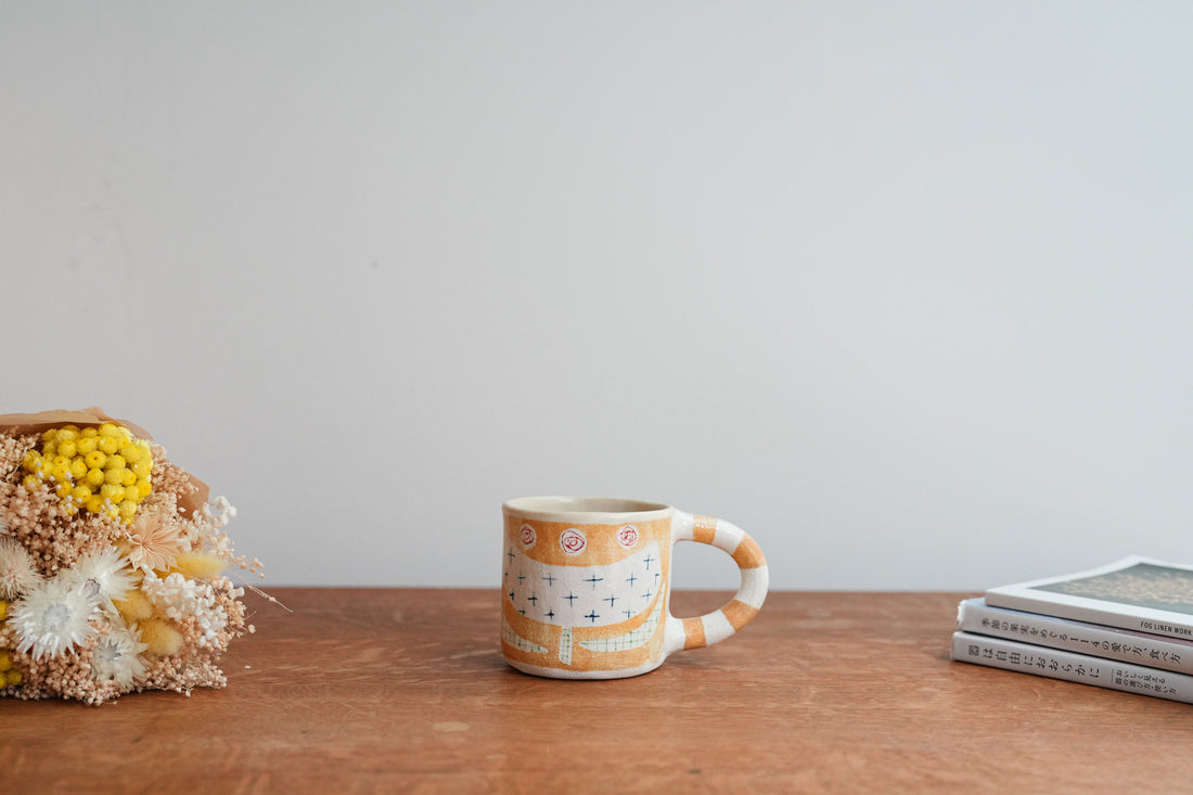 Hapun Pottery 拝志睦子 Mug HP01
