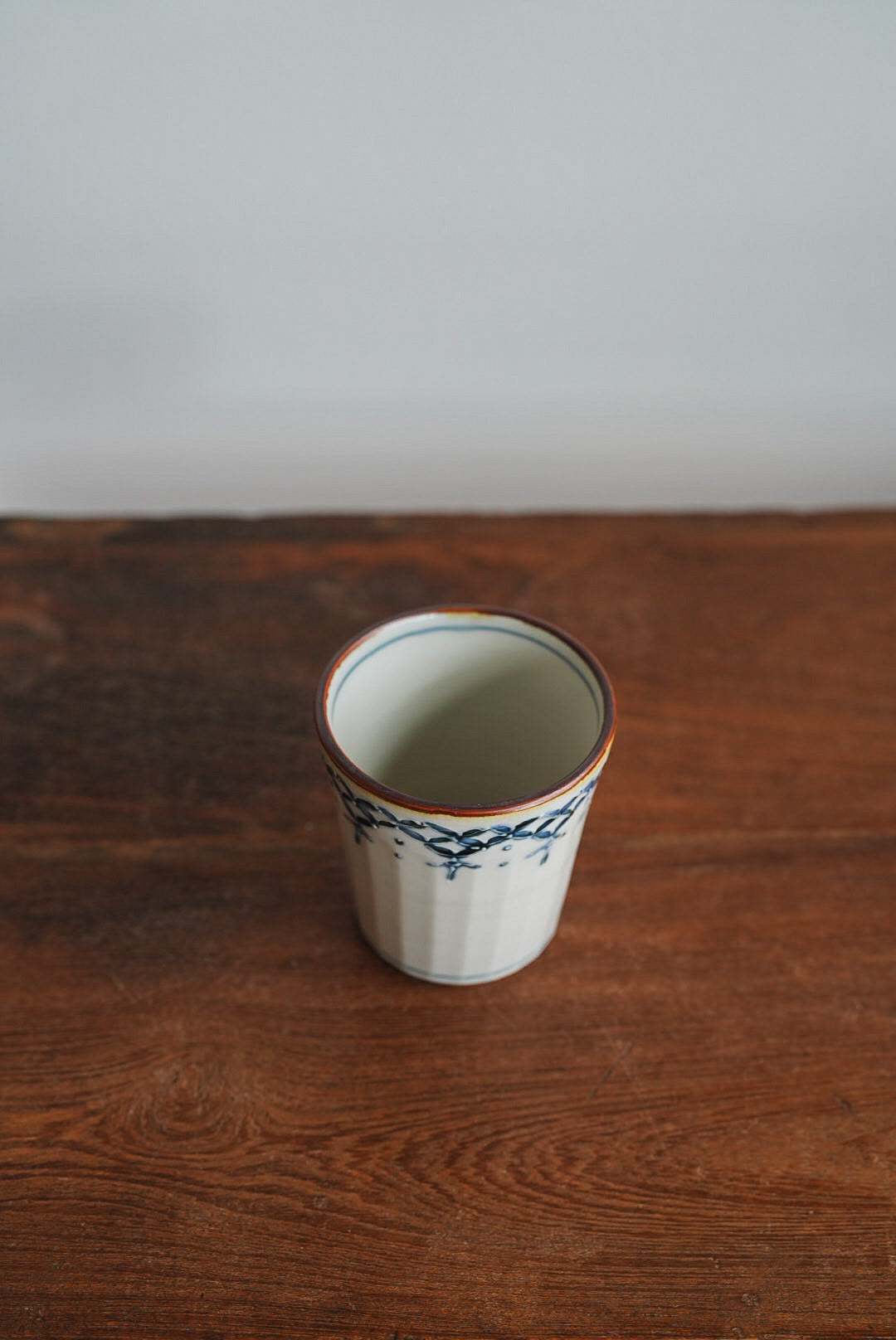 Kazuaki Shimura 志村和晃- Sometsuke Shippo Pattern Cup KAS04