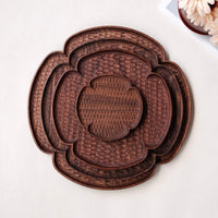 Kazunori Takatsuka 高塚和則 Walnut Wood Coaster KU02
