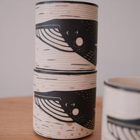 BAIYA Studio Handmade Humpback Whale Cup