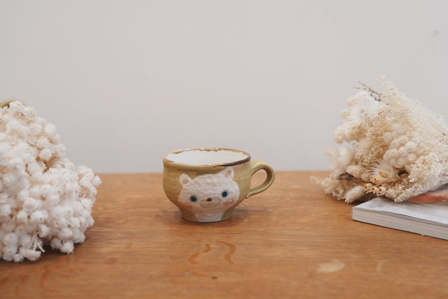 Tomoko Kubo コンガリ舍 Yellow Mug TK01