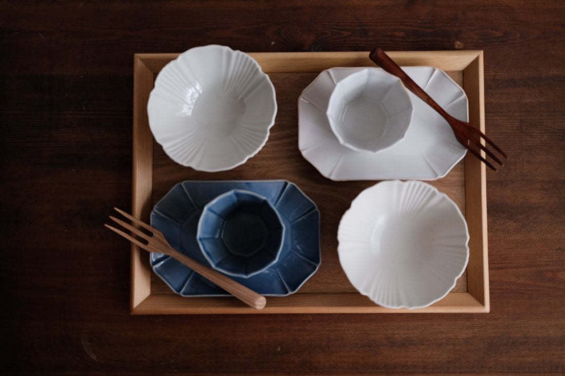 Natural Wood Serving Tray - Rectangular