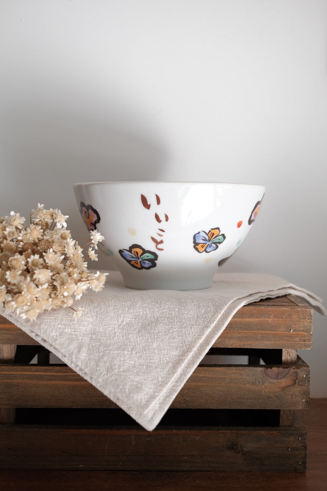 夕立窯 Fully Handmade Ramen Bowl - Mt. Fuji