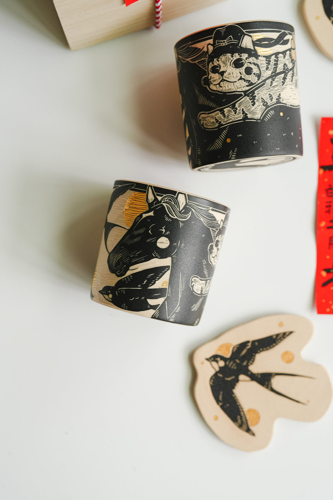 Shirogarasu Studio Chinese Zodiac Limited Edition - Horse Cup