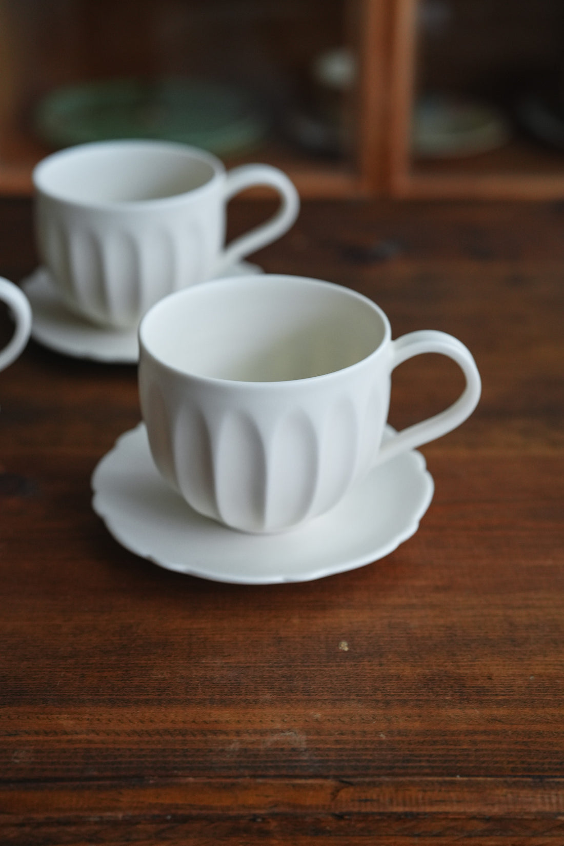 Yuko Hiramatsu 平松祐子 Round Mug with Saucer Set YH02