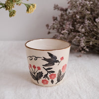 Nakagaki Tomoko Water Color Hand Painted Teacup  #5