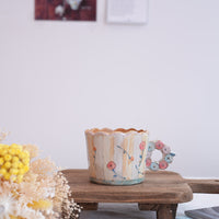 Cozy Nook - Flower Ring Handle Mug- CN05 #2
