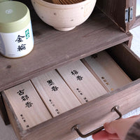 Natural Wood Storage Cabinet