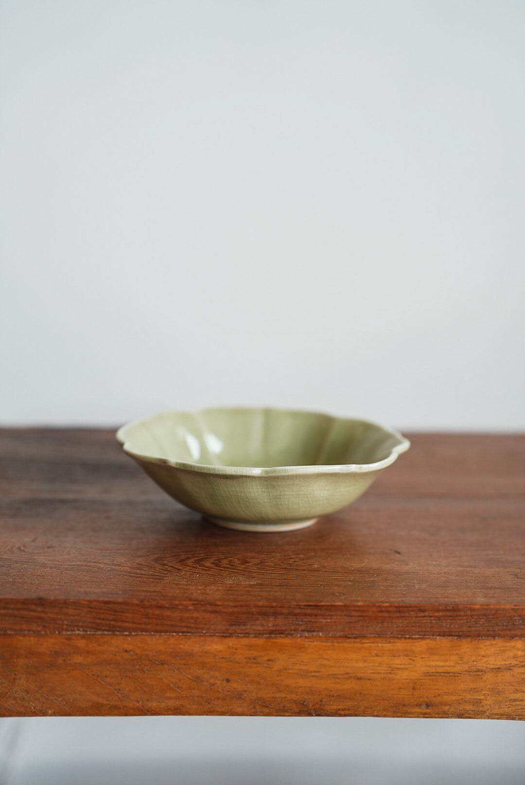 Maya Inamura 稲村真耶 Green Floral Bowl MI03