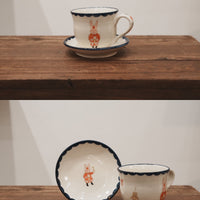 Yukiko Nagahama 長浜由起子 - Christmas Mug with Saucer YN01