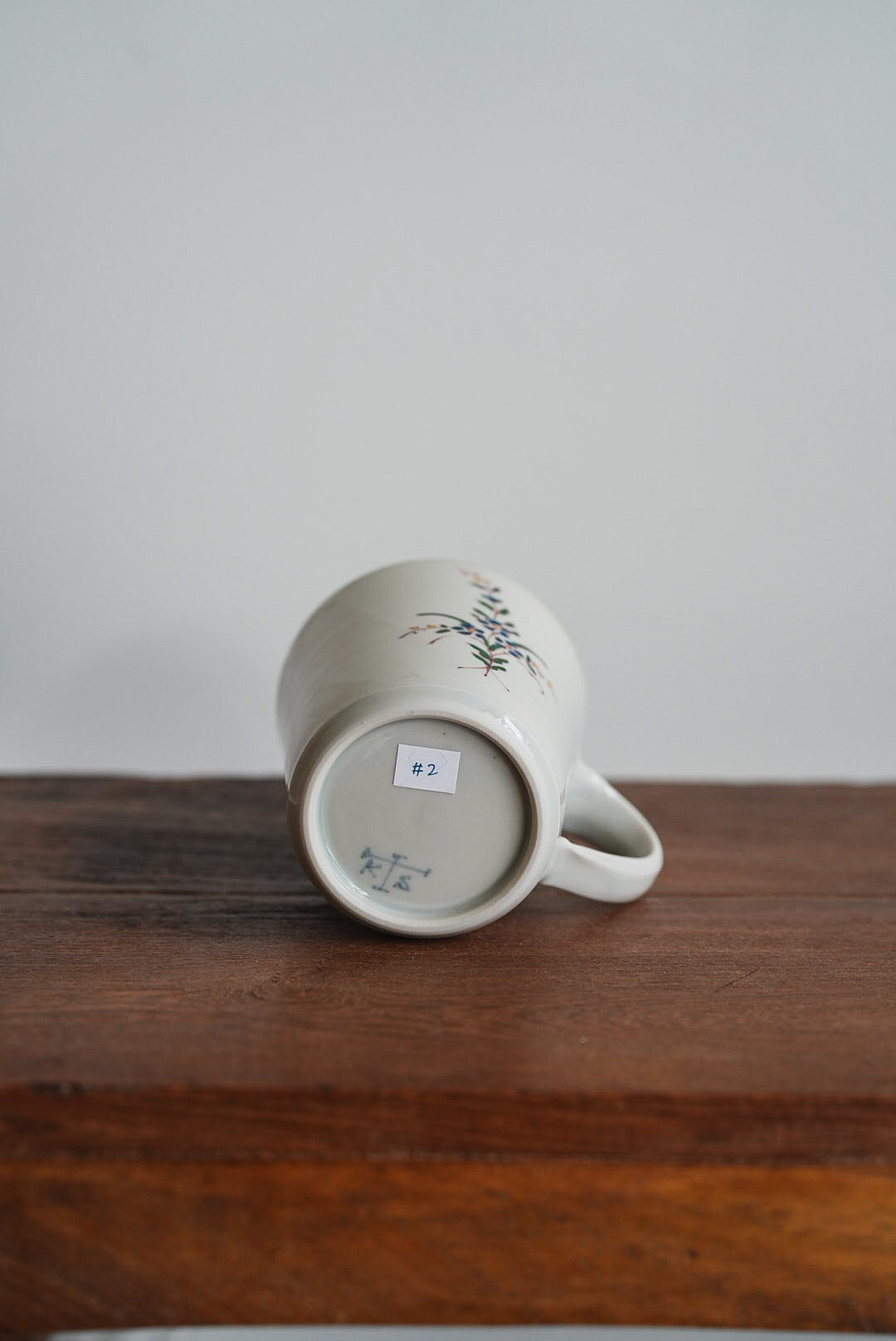 Kazuaki Shimura 志村和晃- Hand-Painted Floral Mug – Large KAS07