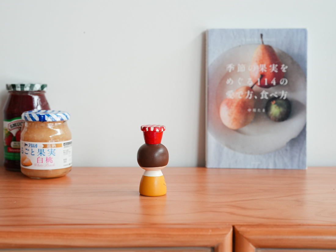 Kiezakka 木繪雜貨 Small Animal Deco - Strawberry Jam KZ08