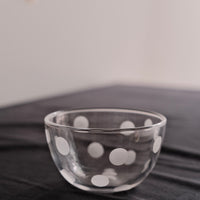 Miki Yamaguchi 山口未来 Kiriko Glass Mini Bowl Flower