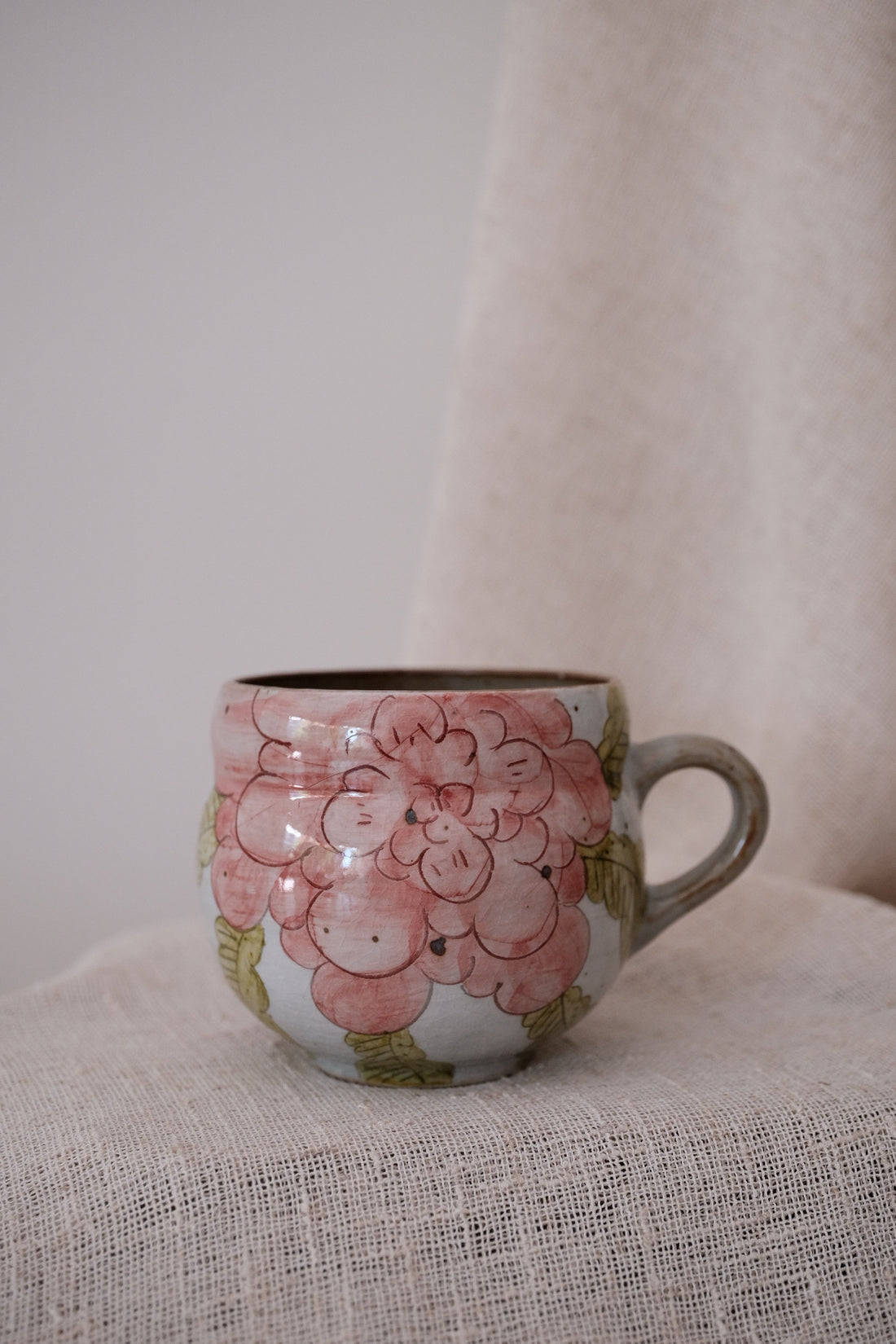 Cool Banana  Belly Mug - Peony