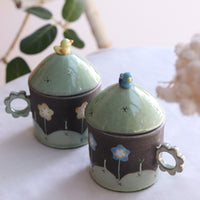 Akemi Nakamura 中村明美 Mug with Lid AN02