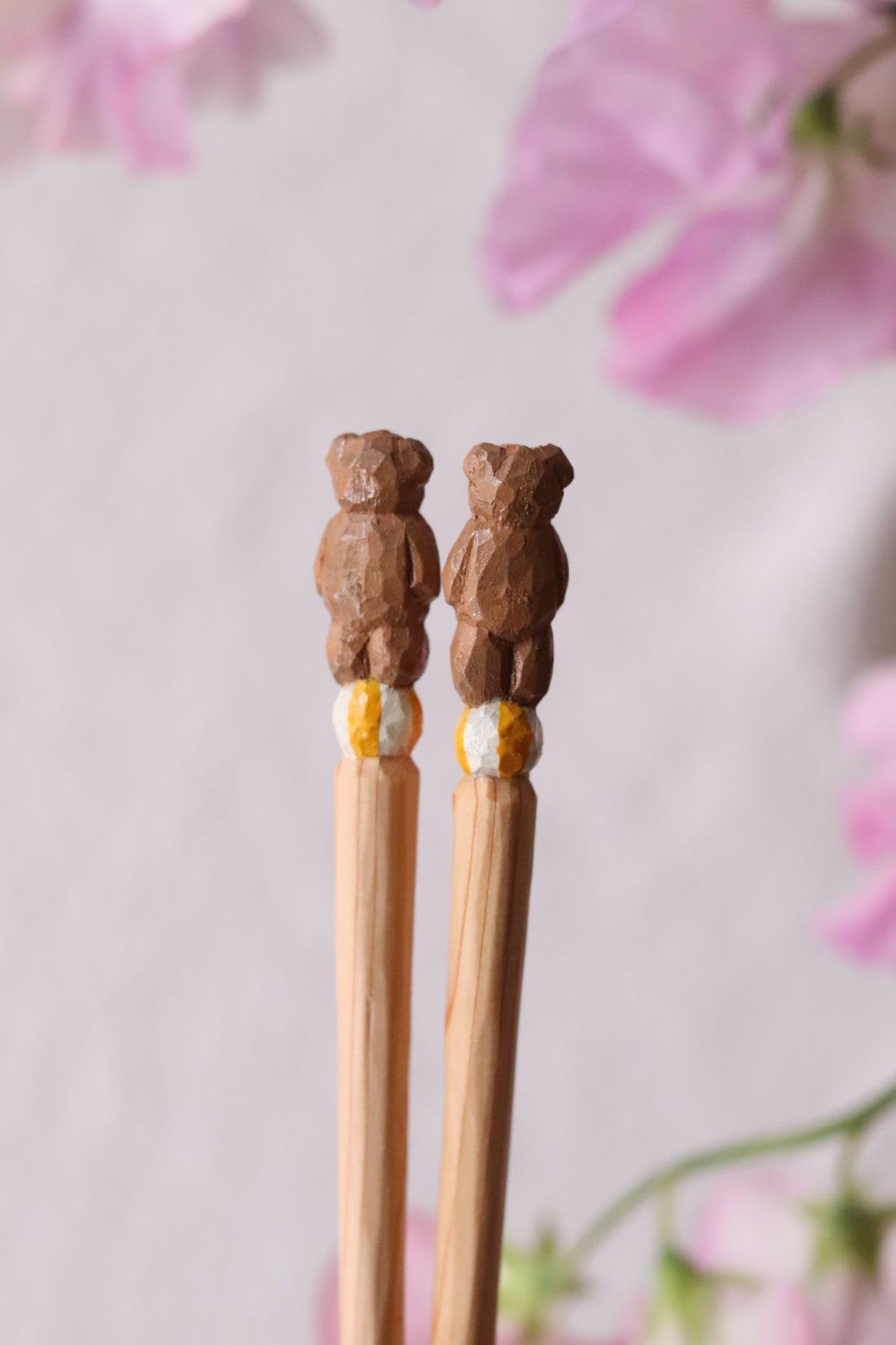 Ayataro Chopsticks - Bear with Ball - aya05