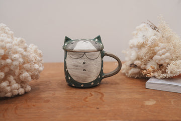 Fumiko Tsuchihashi 土橋文子 - Mug with Lid FT10 #5