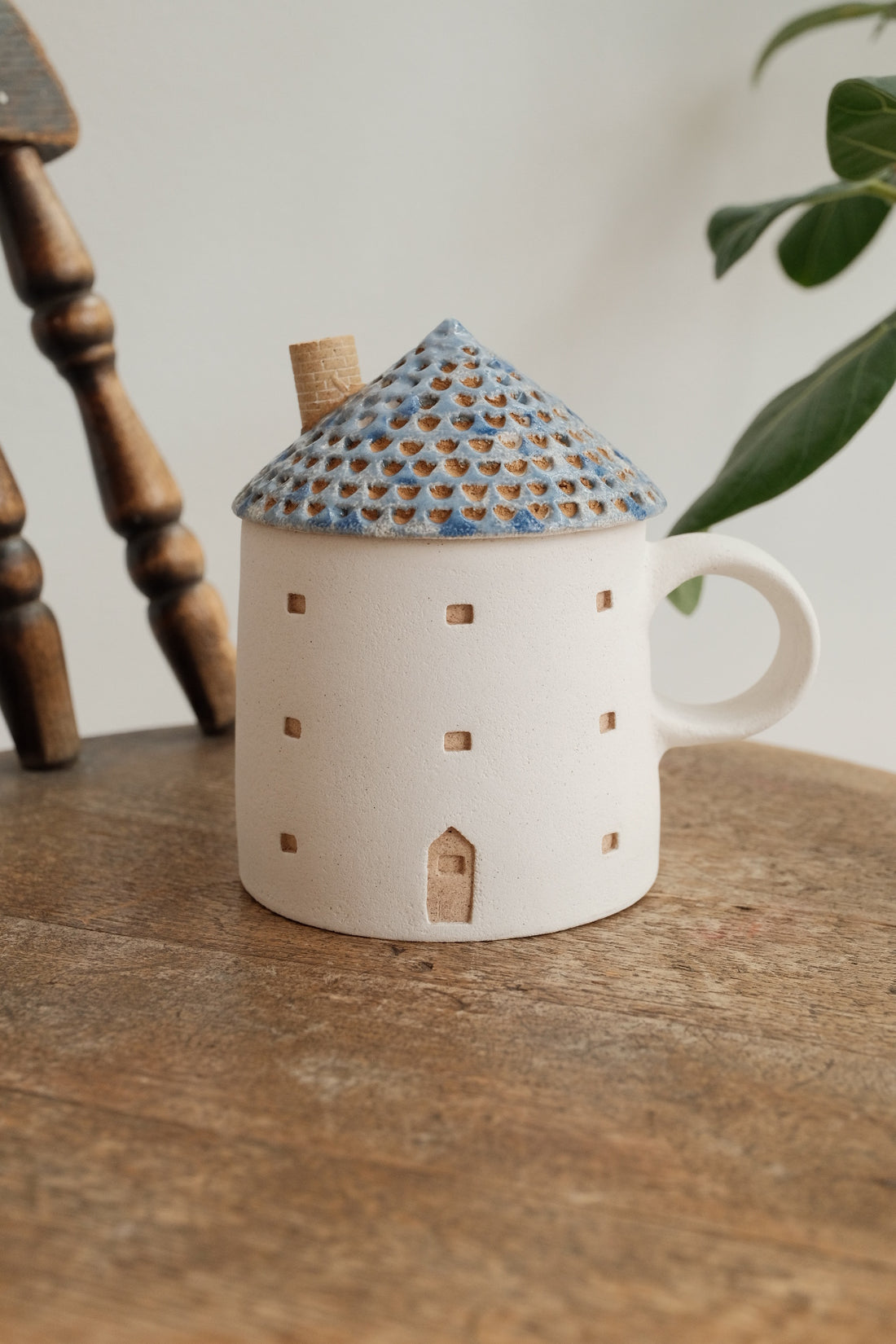 Forest Seed Pottery Ceramic Clay House Mug
