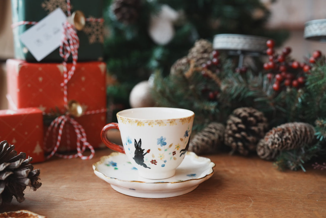 Misao Yajima 矢島操 Mug with Saucer Set MY05