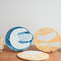 Hapun Pottery 拝志睦子 Flat Plate HP10