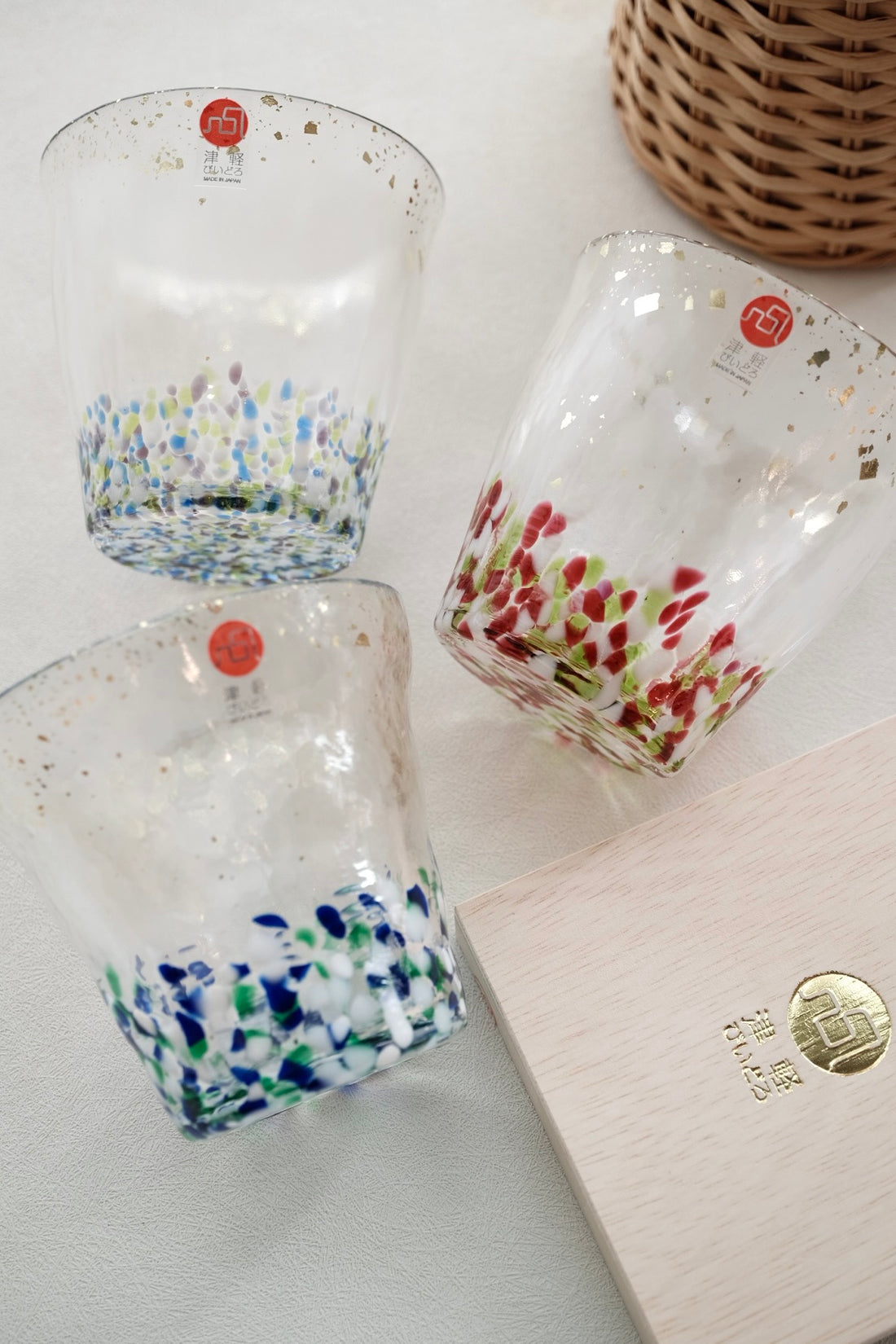 Tsugaru Vidro Glass Cup Gift Box