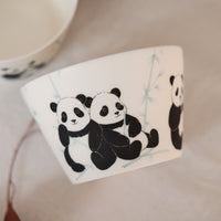 Panda Hand Painted Coffee/Tea Cups - Baizhi Studio