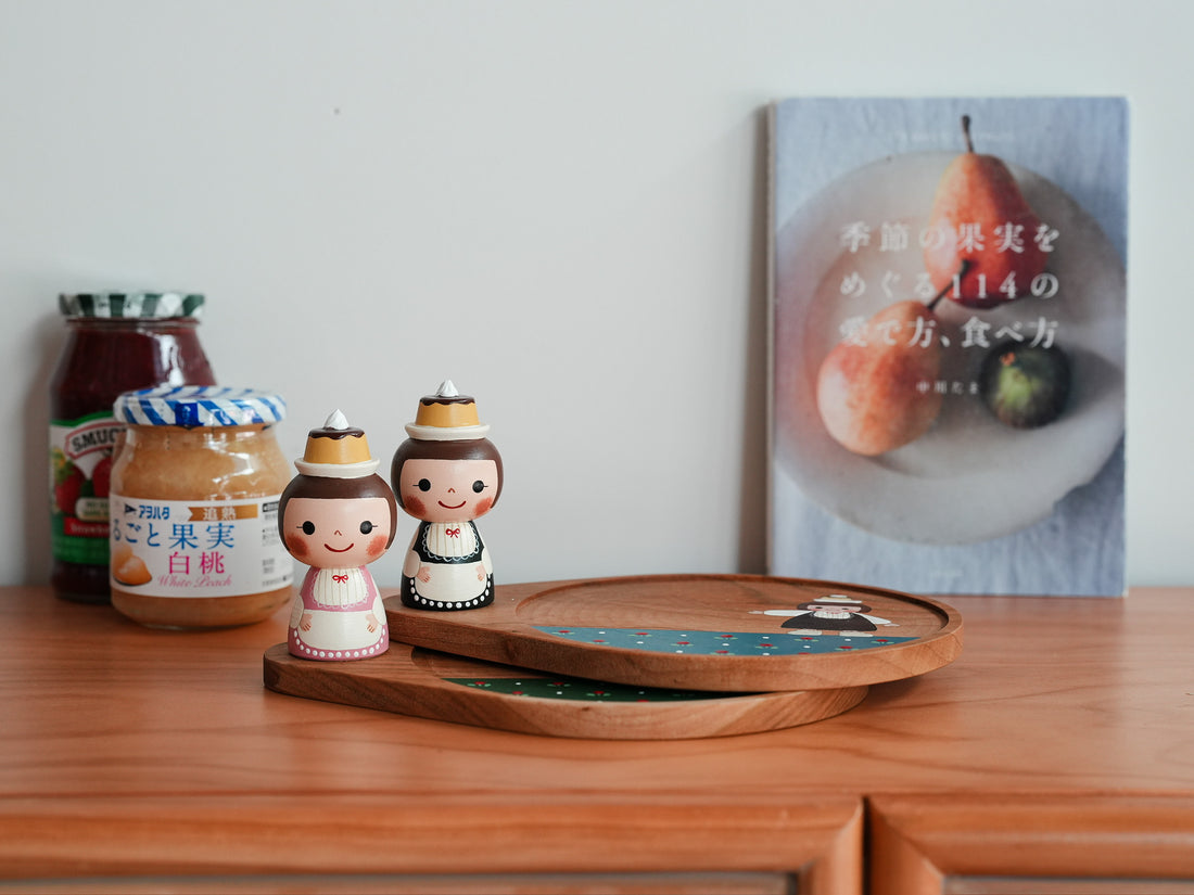 Kiezakka 木繪雜貨 Coffee Plate - Pudding KZ06