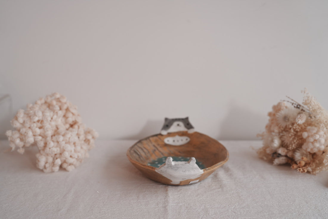 Fumiko Tsuchihashi 土橋文子 - Oval Deep Plate FT13 #3