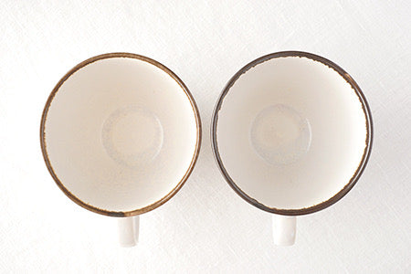 Mashiko Pottery Yoshizawa Bird and Star Sign Mug