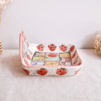 Asako Yamaguchi 山口麻子 Animal Square Deep Plate AI26