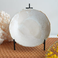 Tatsuo Horimizu 堀水達雄 White Saucer TH03