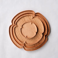 Kazunori Takatsuka 高塚和則 Flower Plate Cherry Wood Medium KU08