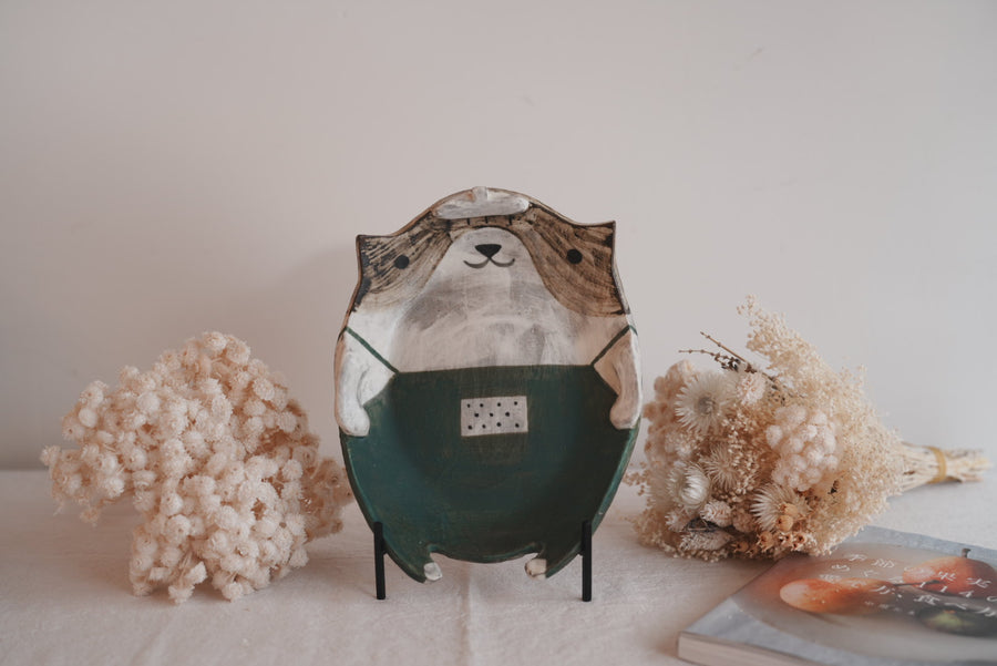 Fumiko Tsuchihashi 土橋文子 - Animal Shaped Plate FT17 #6