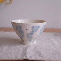 Hasami Ware Flower Rice Bowl