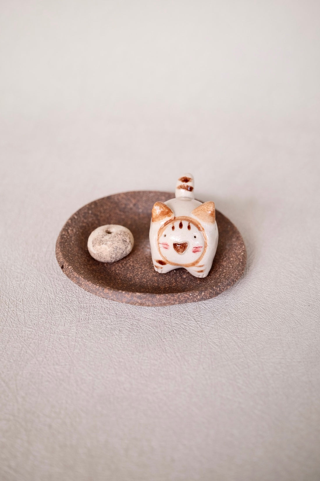 Japanese Clay Animals Incense Holder - Animal Collection