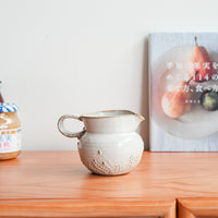Satomi Motohashi 本橋里美 Bird and Flower Jug - Small SM21